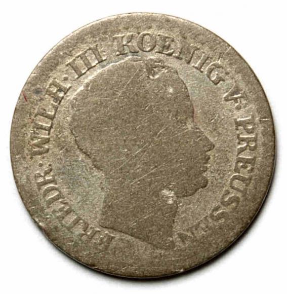 1 silver groschen 1824 Friedrich Wilhelm III Niemcy Berlin (1)