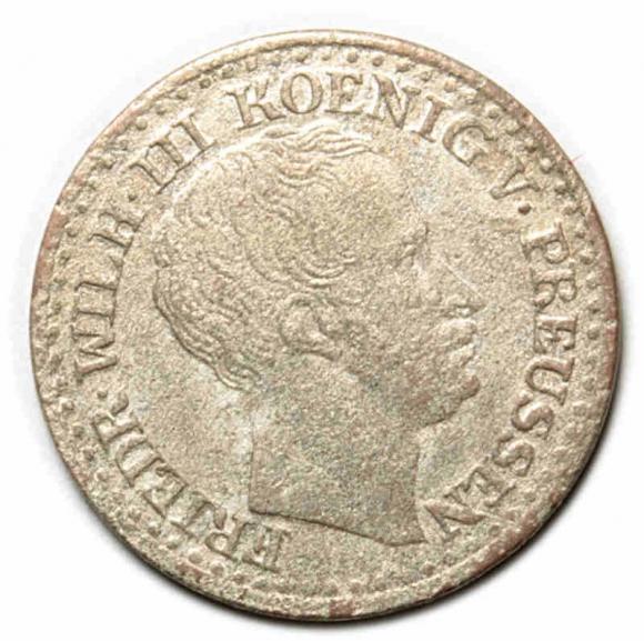 1 silver groschen 1825 Friedrich Wilhelm III Germany Berlin (1)