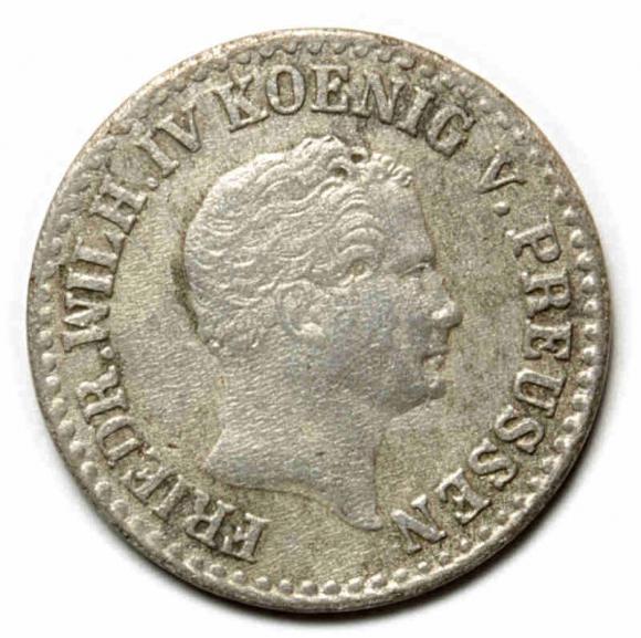 1 silver groschen 1849 Friedrich Wilhelm IV Germany Berlin (1)