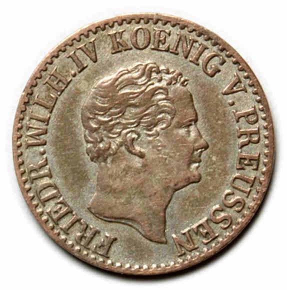 1/2 silver groschen 1849 Friedrich Wilhelm IV Germany Berlin (1)