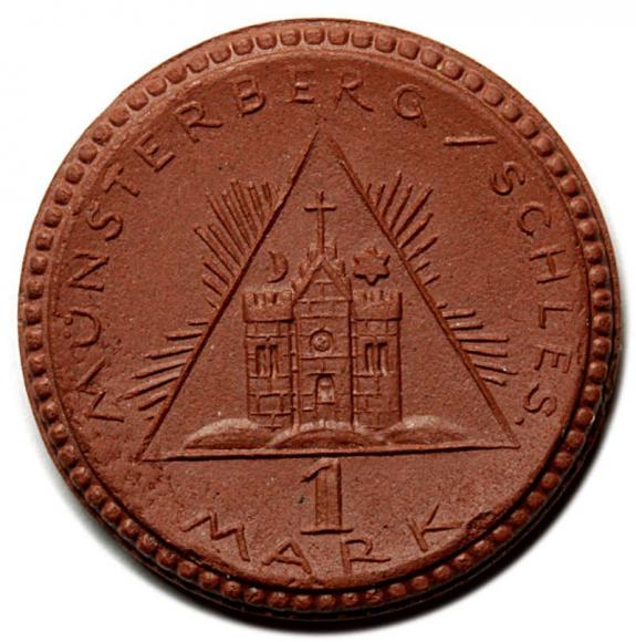 1 mark 1922 Ziebice / Munsterberg (2)