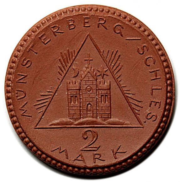 2 mark 1922 Ziebice / Munsterberg (2)