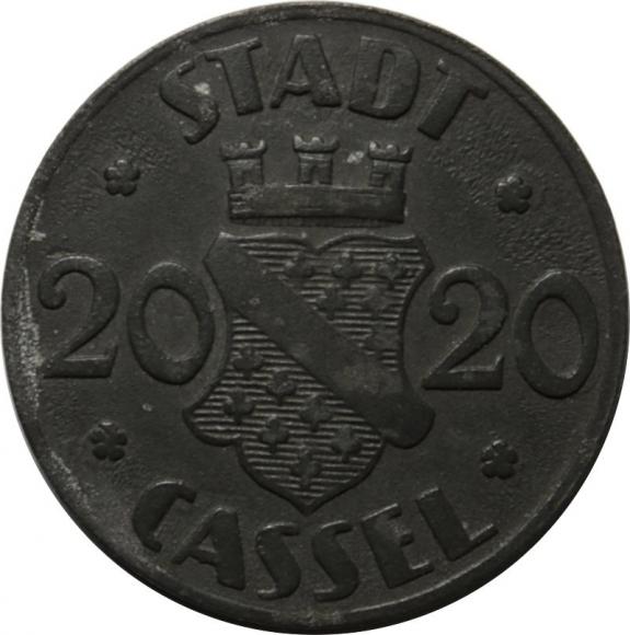 20 pfennig 1920 Cassel