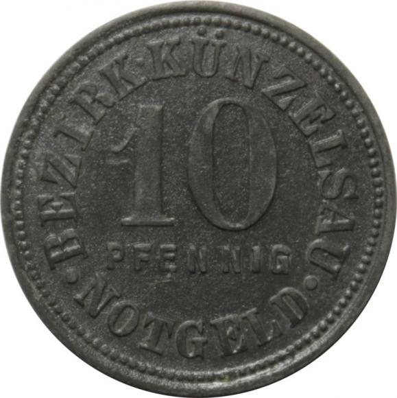 10 pfennig 1917 Kunzelsau (1)