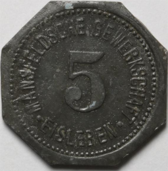 5 pfennig 1918 Eisleben (1)