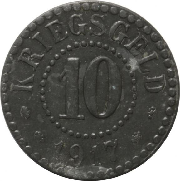10 pfennig 1917 Frankfurt (Oder)