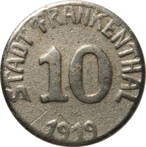 10 pfennig 1919 Frankenthal (1)