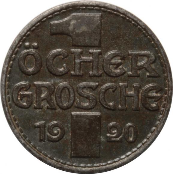 1 ocher grosche 1920 Aachen (1)