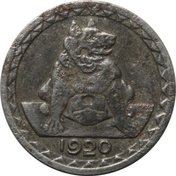 25 pfennig 1920 Aachen (2)