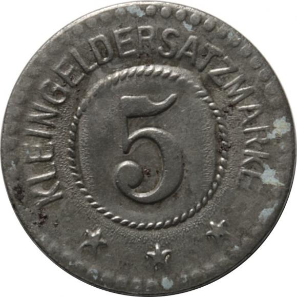 5 fenigów 1918 Głuchołazy / Ziegenhals (1)