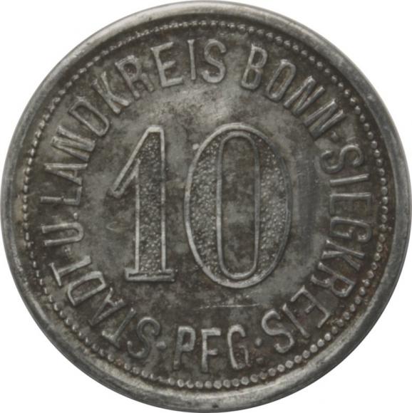 10 pfennig 1918 Bonn (1)