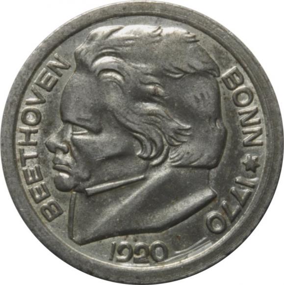 50 pfennig 1920 Bonn (2)