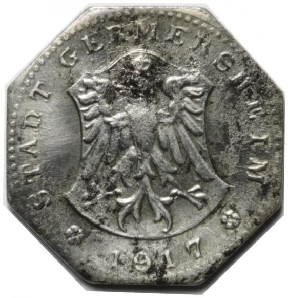5 pfennig 1917 Germersheim (2)