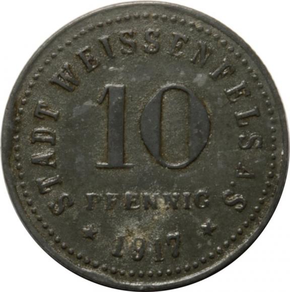 10 pfennig 1917 Weissenfels (1)