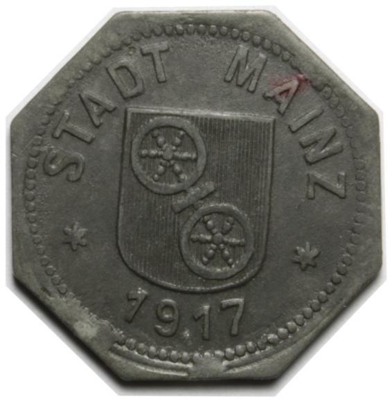 10 pfennig 1917 Mainz