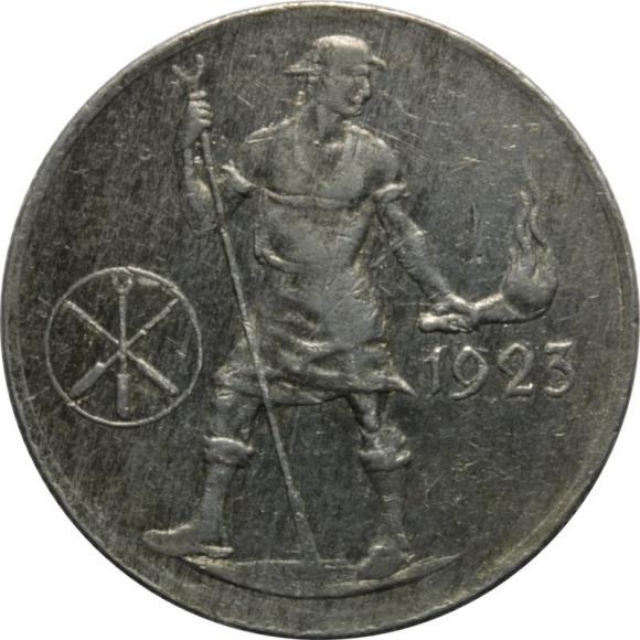 1000000 marek 1923 Smelter Freiberg (2)