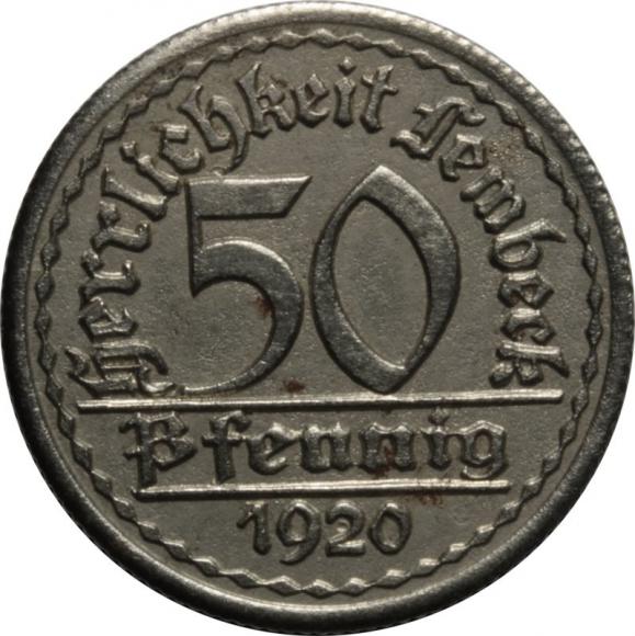 50 pfennig 1920 Lembeck (1)