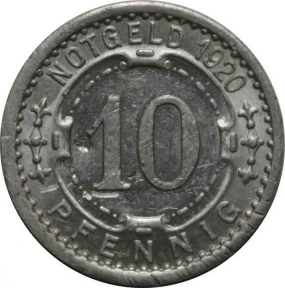 10 pfennig 1920 Witten (1)