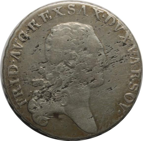 1/3 thaler 1814 Friedrich August I Duchy of Warsaw (1)