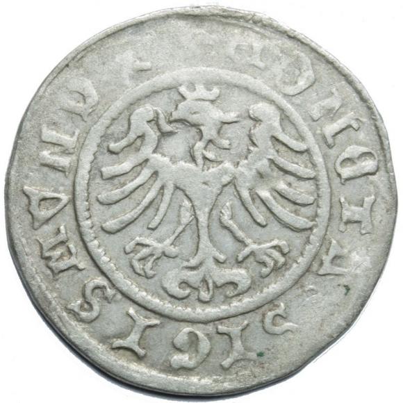 Half groschen Sigismund I the Old Krakow (2)