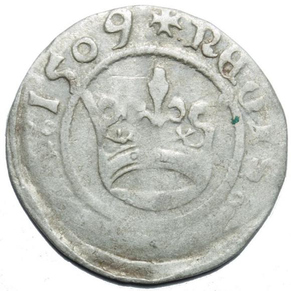 Half groschen 1509 Sigismund I the Old Krakow (1)