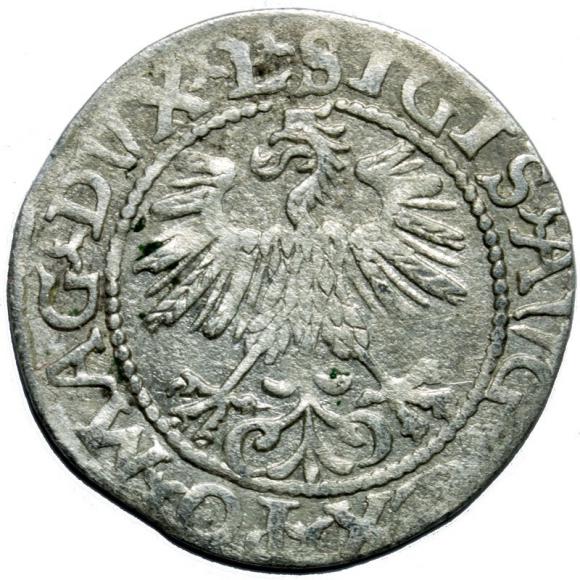 Half groschen 1560 Sigismund II Augustus Vilnius