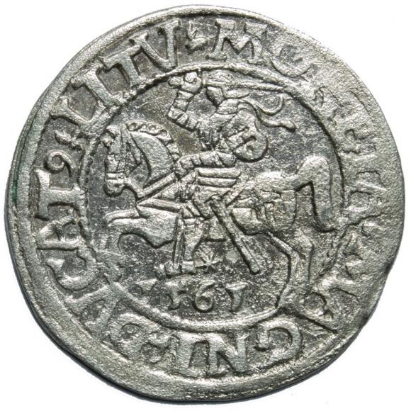 Half groschen 1561 Sigismund II Augustus Vilnius