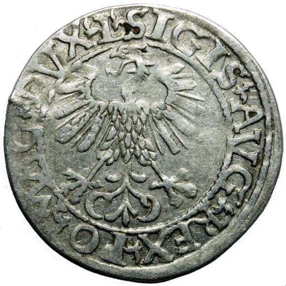 Half groschen 1561 Sigismund II Augustus Vilnius