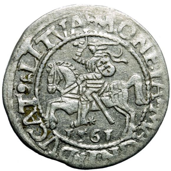 Half groschen 1561 Sigismund II Augustus Vilnius (1)