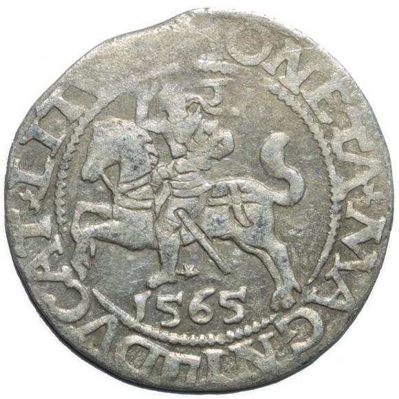 Half groschen 1565 Sigismund II Augustus Vilnius (1)