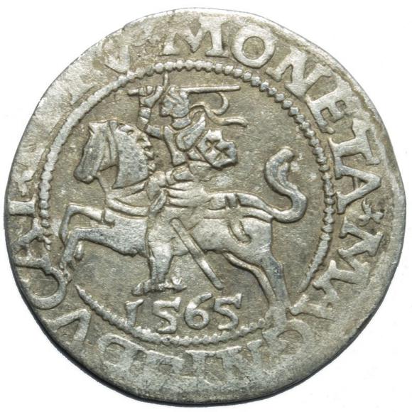 Half groschen 1565 Sigismund II Augustus Vilnius (1)