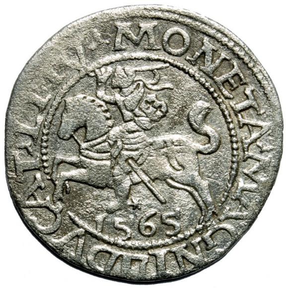 Half groschen 1565 Sigismund II Augustus Vilnius (1)