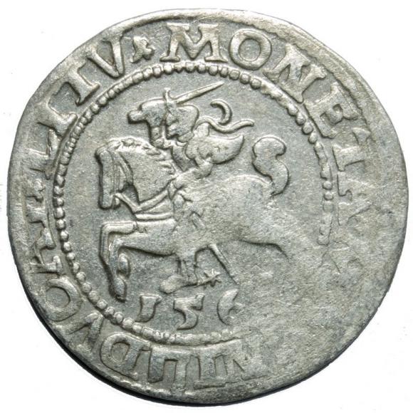 Half groschen 1565 Sigismund II Augustus Vilnius (1)