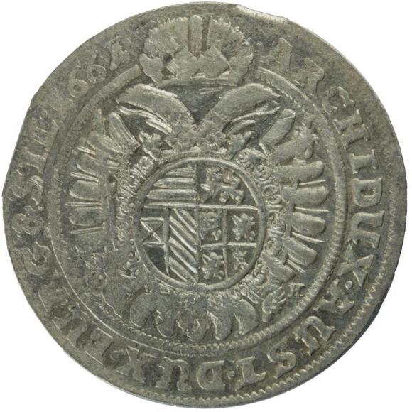 15 kreuzer 1661 Leopold I Wroclaw
