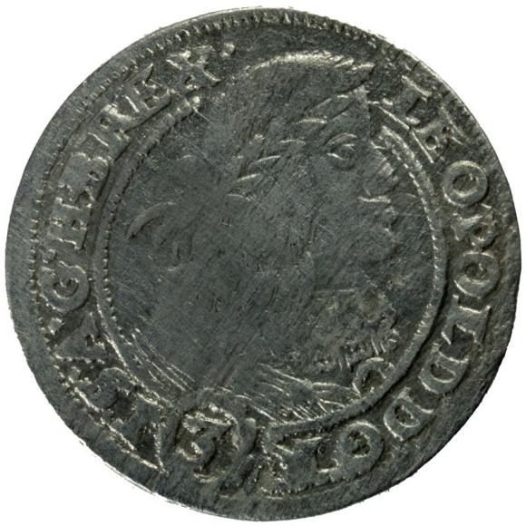 3 kreuzer 1661 Leopold I Wroclaw (1)