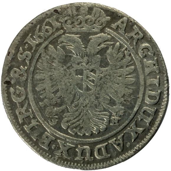 3 kreuzer 1661 Leopold I Wroclaw (2)