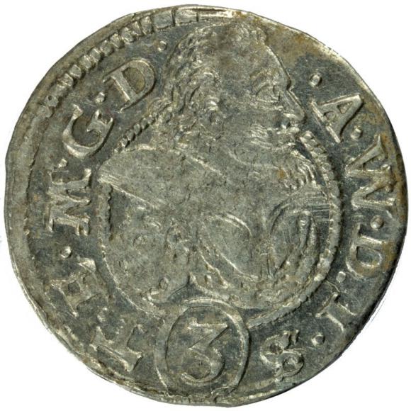 3 kreuzer 1612 Adam Wenceslaus Duchy of Cieszyn Cieszyn (1)