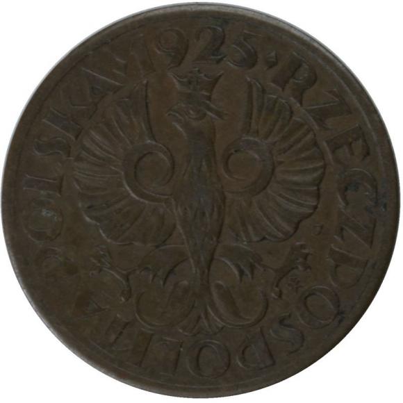 1 groschen 1925 Second Polish Republic Warsaw (2)
