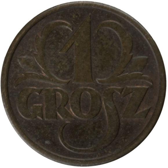 1 groschen 1937 Second Polish Republic Warsaw (1)