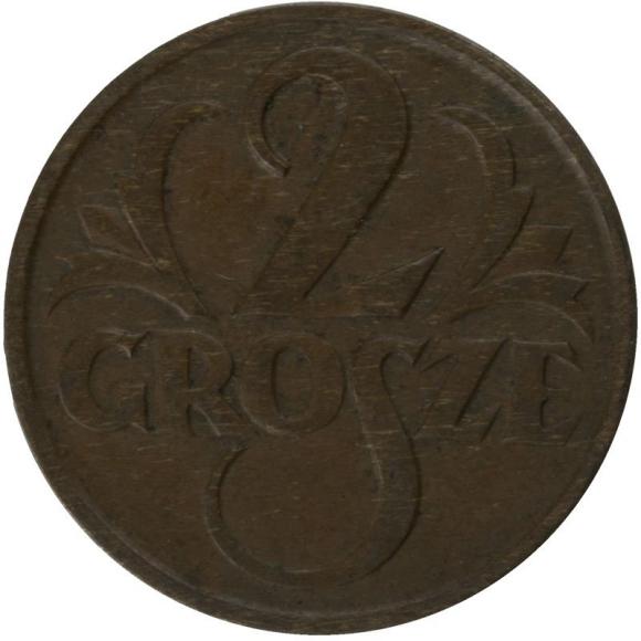 2 groschen 1927 Second Polish Republic Warsaw (1)