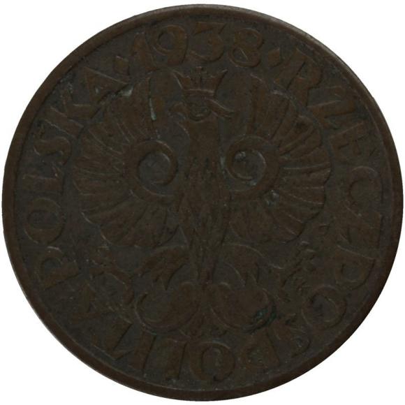 2 groschen 1938 Second Polish Republic Warsaw (1)