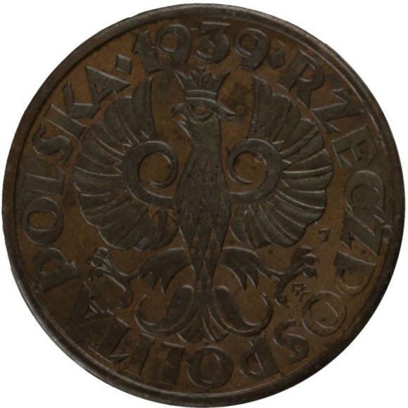 2 groschen 1939 Second Polish Republic Warsaw (2)