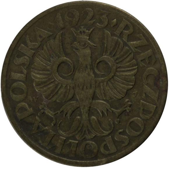 5 groschen 1923 Second Polish Republic Warsaw (2)