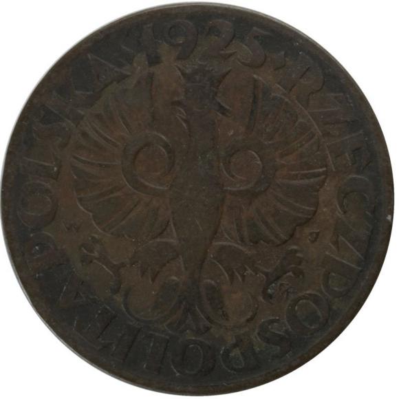 5 groschen 1925 Second Polish Republic Warsaw (2)