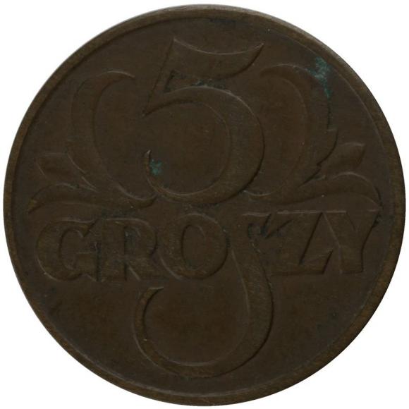 5 groschen 1931 Second Polish Republic Warsaw (1)