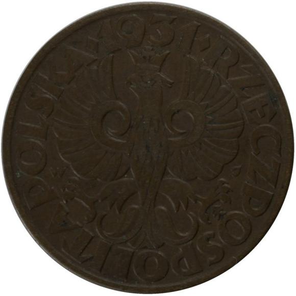 5 groschen 1931 Second Polish Republic Warsaw (2)