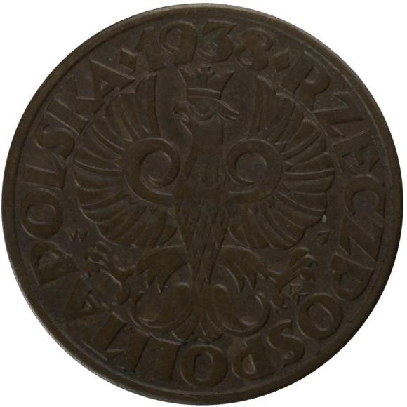 5 groschen 1938 Second Polish Republic Warsaw (2)