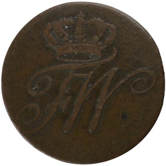 1/2 kreuzer 1806 Frederick William III Silesia Berlin (2)