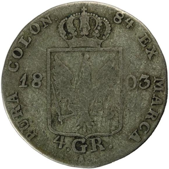 4 groschen 1803 Frederick William III Prussia (2)