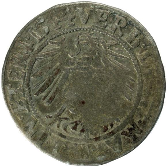 Groschen 1544 Frederick II Duchy of Brzeg - Legnica - Wolow Legnica